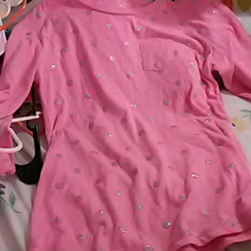 Mid length Sleevepink shirt